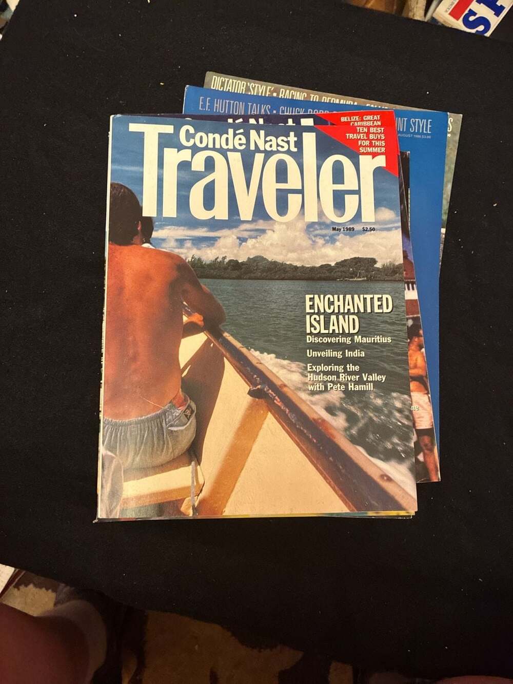 Condé Nast Traveler Magazine May 1989 Edition